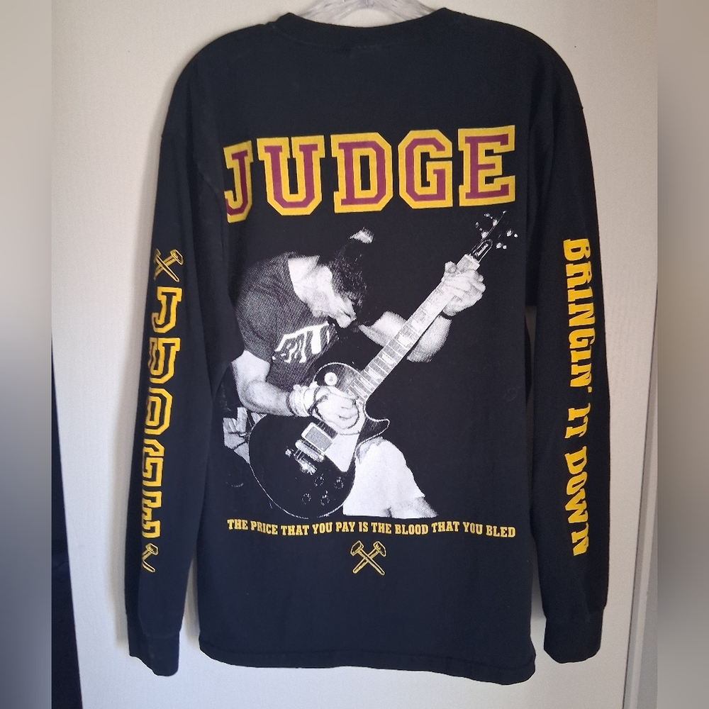 Vintage-Judge "This Is Hardcore" 2013 Philadelphia, PA. Double Sided Concert Tee